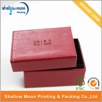 PU china red tea packing paper box