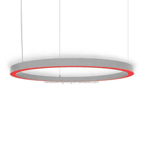 120x80cm Medium Size Aluminum Housing LED Pendant Oval Ring Light