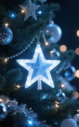 Star shower christmas lights