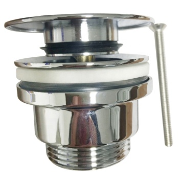 High Quality Click Clack Wash Basin Drainer - Push Down Pop Up Waste Sink Strainer