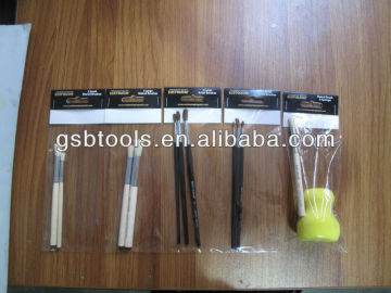 Artist brush stencil brush