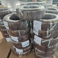 Industrial 0,5 mm² Brown Silicone Braid Fire
