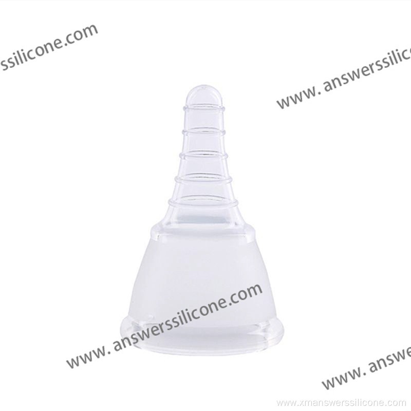 Size MedicalGrade Silicone Ecofriendly Lady Menstrual Cup