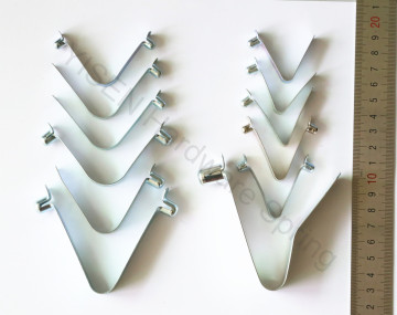 Bouton-poussoir direct d'usine V Forme des clips de ressort de forme