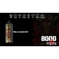 Vape desechable Vapor de mejor calidad 8000puffs Energy