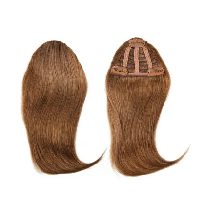 Super Natural Detachable Weave Straight Remy Brazilian Clip-in Bangs Human Hair Fringes