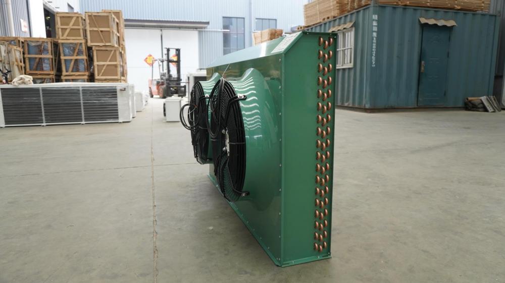 60hp 4.4m² air cooled copper condenser/heat exchanger