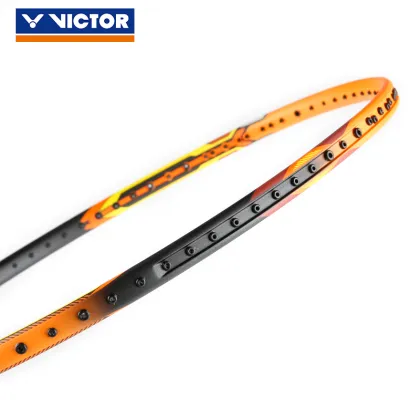 Original Victor Pro Hypernano Hx-60h Badminton Racket Carbon High Quality Highest 35 Pounds Badminton Racquet Sports