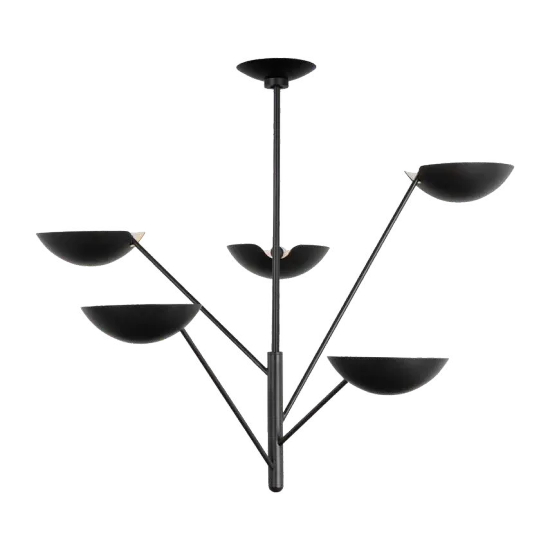 Modern Designer Black Pendant Light - Creative Customized Metal Lighting