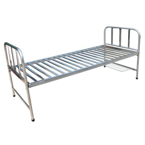 Foldable Medical Bed Stainless Steel Single Bed Supplier