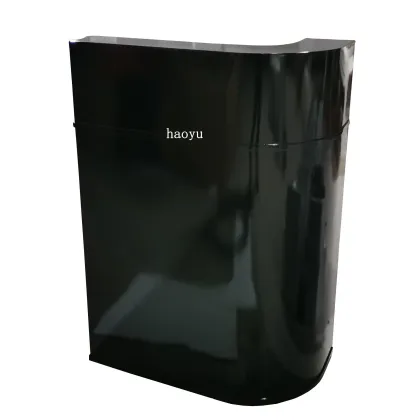 RD02 Hot Sale Black Color Salon Reception Desks