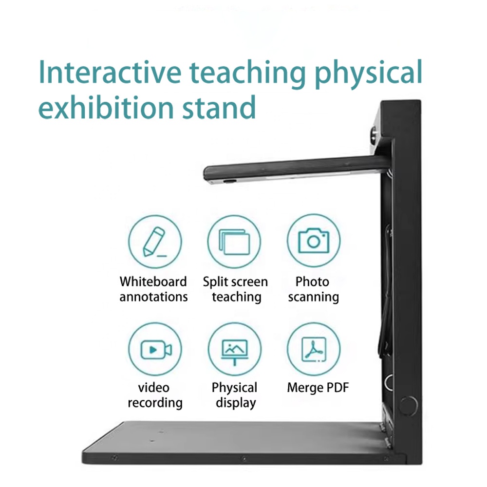 Wall mounted Classroom Meeting book document scanner