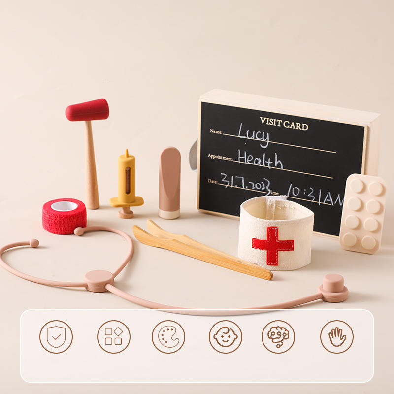 silicone doctor set toys MFZ-G012