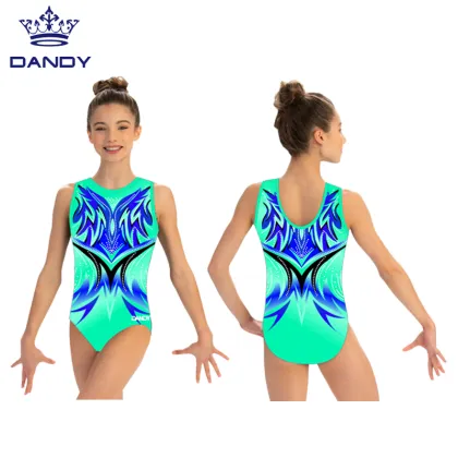 Gk Style Metallic Gymnastics Leotards