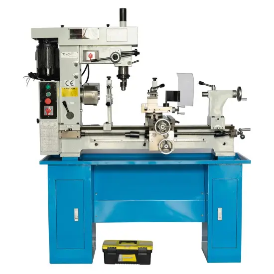 EMC approved HQ800 combination lathe mill drilling machine