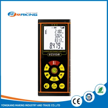 USB charge digital laser distance meter prices laser power meter high accuracy +-1mm 40m H-40