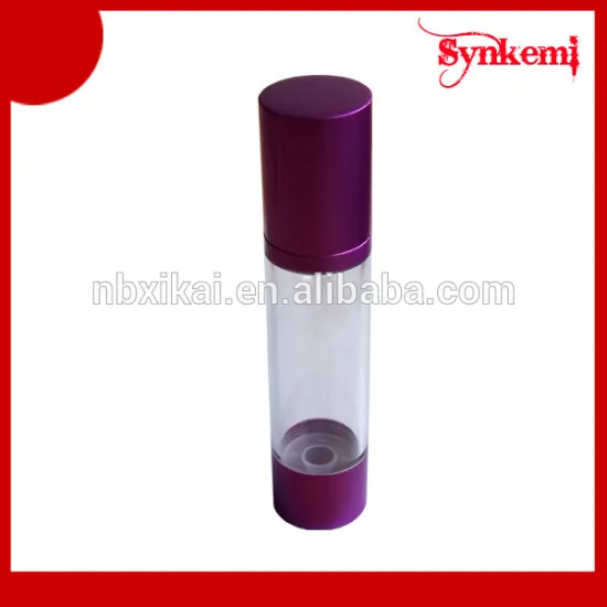 Plastic airless spray bottle