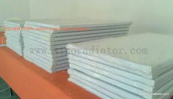 Carbon crystal far infrared panel heater