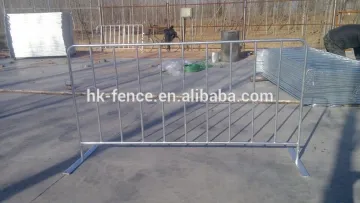 1.1x2.5m powder coated galvanized crowd control barrier for traffic or crowd control