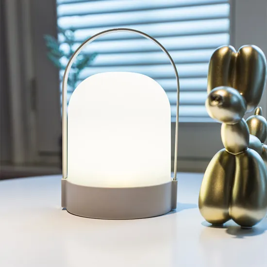 Portable LED Table Light with Battery Power and Hanger: Easy On/Off Functionality