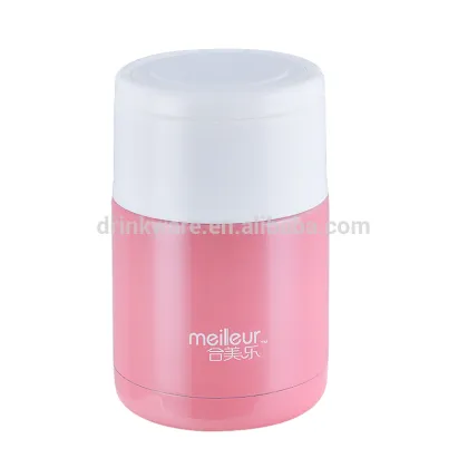 LFGB FDA double wall stainless steel vacuum food thermos, thermos lunch box