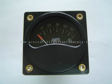 2 1/4" Square Shunt Digital Aircraft Gauge Ammeter Of Voltmeters And Ammeters A2-06