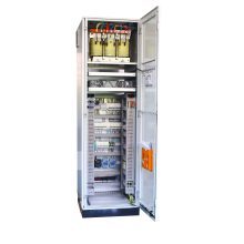Caixa de console de controle elétrico de programação HMI