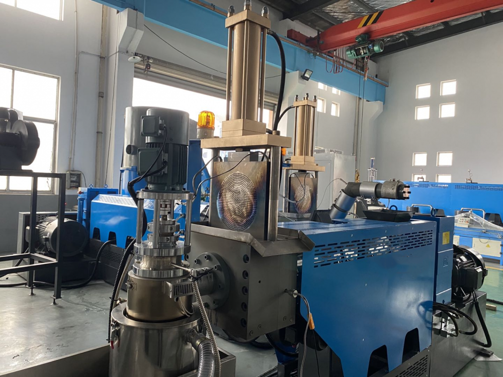 Plastic Film Compacting Pelletizing Line1 3