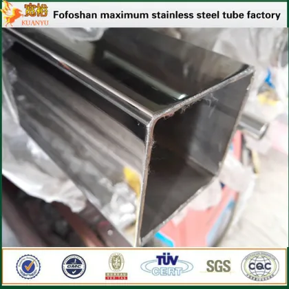 sch 40 welded stainless steel pipa stainless tube