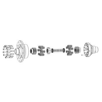 High-Quality Helical Gear Diff 2006-2015 1.3L Limited Slip Differential for SUVs (Suzuki Jimny, Wide Sierra, Az, Chevrolet)
