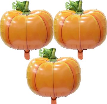 Thanksgiving pumpkin foil balloons