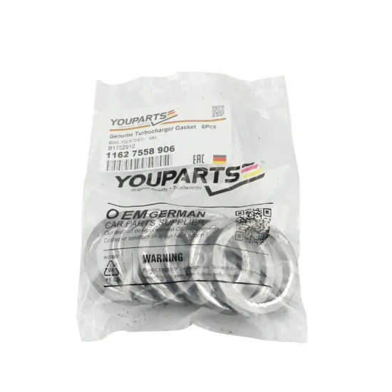 Exhaust Manifold Gasket Seal for BMW F02LCI F15 F16 N55 - YOUPARTS 11 65 7 593 303