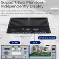 Dual Lan 6com Intel Core Industrial Mini PC
