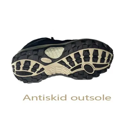 Durable Leather Hiking Boots Men