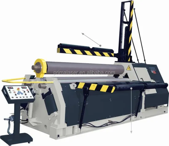 W12 Hydraulic 4 Roller Sheet Metal Bending Machine, 30x2000