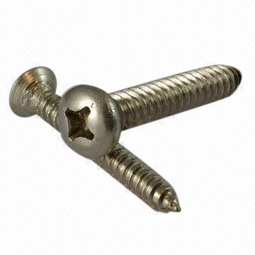 Stainless steel tapping screws, less than 120mm length