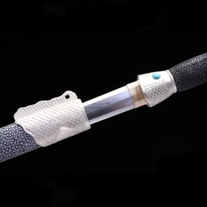 Ten Famous Swords - Fish Intestine Sword Collection Edition Feather Steel