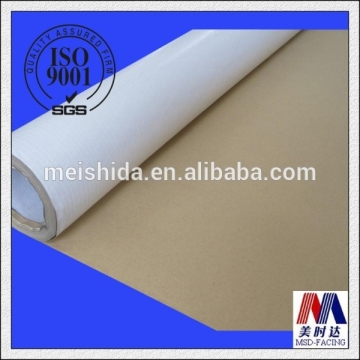 White film scrim kraft paper