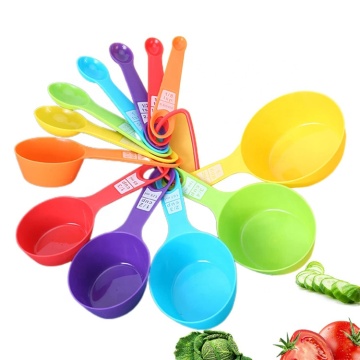 JHY Hot-Selling Plastic Measuring Cup and Spoon Set: Accurate Kitchen Tools for Baking and Cooking