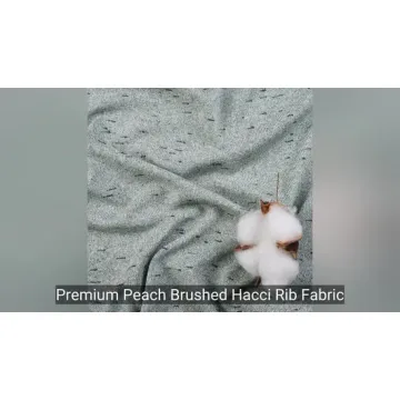 ผ้าโพลีเอสเตอร์และเรยอน Hacci Rib สำหรับชุดนอน