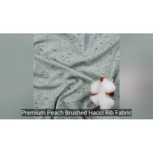 ผ้าโพลีเอสเตอร์และเรยอน Hacci Rib สำหรับชุดนอน