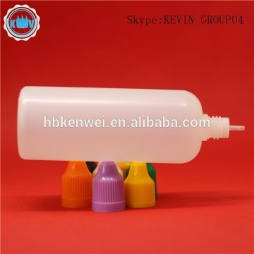 Hot sale 120ml pet Screw Cap Sealing Type dropper bottle with childproof evident cap