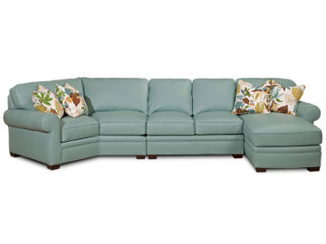 Classic Sectional Corner Sofa With Chaise