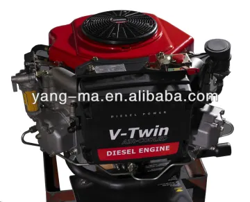 YM2V84, 15HP V-Twin Air cooled 2 cylinder horizontal/Vertical shaft v-twin small diesel engine 2 cylinder engine(15hp-20hp)