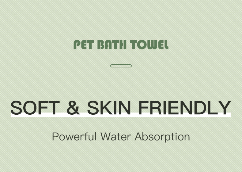 Pet Bath Towel