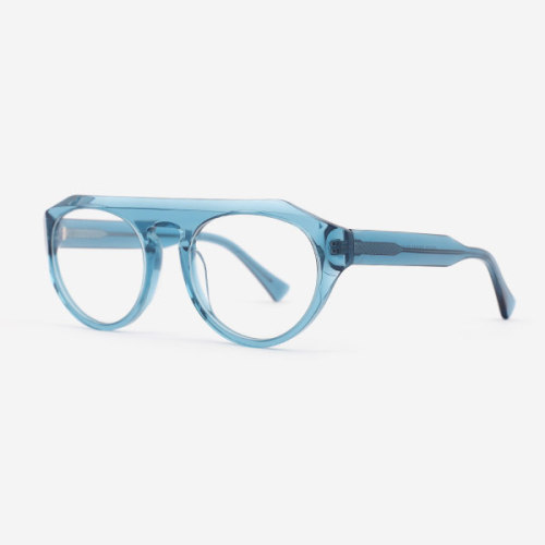 Pilot Bevelling Acetate Men's Optical Frames