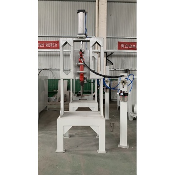 Open type simple shell vibrating machine