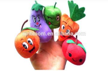 the three little pig fairy tale creative lovely kid's education small animal plush finger puttet 8 in 1 set toy doll