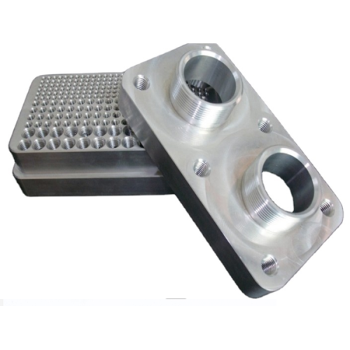 CNC machined panel mount block spacer