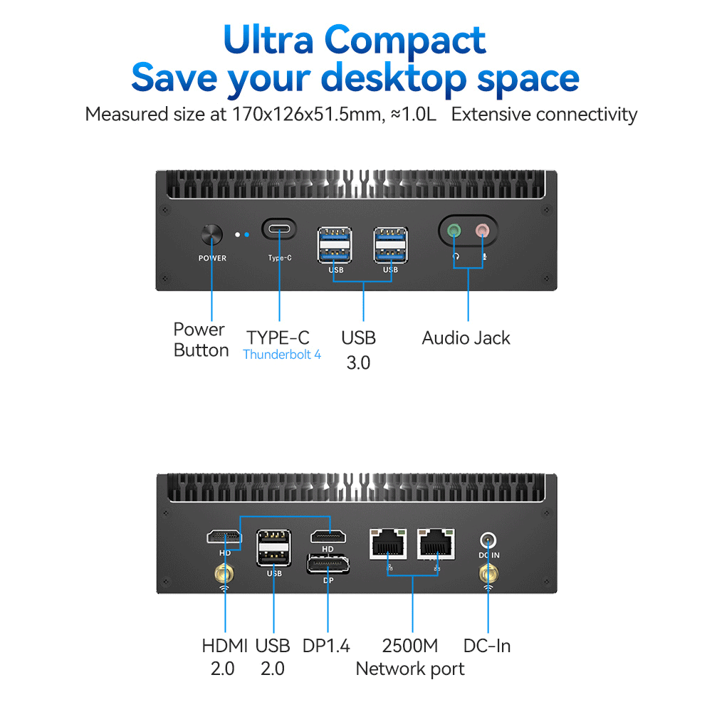 Ultra Compact Mini Pc